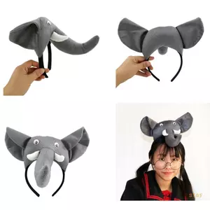 Ở Lại Cô Gái Hoạt Hình Vui Nhộn Tóc Vòng Bắt Mắt Halloween Mũ Đội Đầu