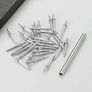 Túi 50/100 Cái Đinh 2 Đầu Âm Gỗ Thẩm Mỹ, Chắc Chắn (Tặng Kèm Ống Đóng） -PST99