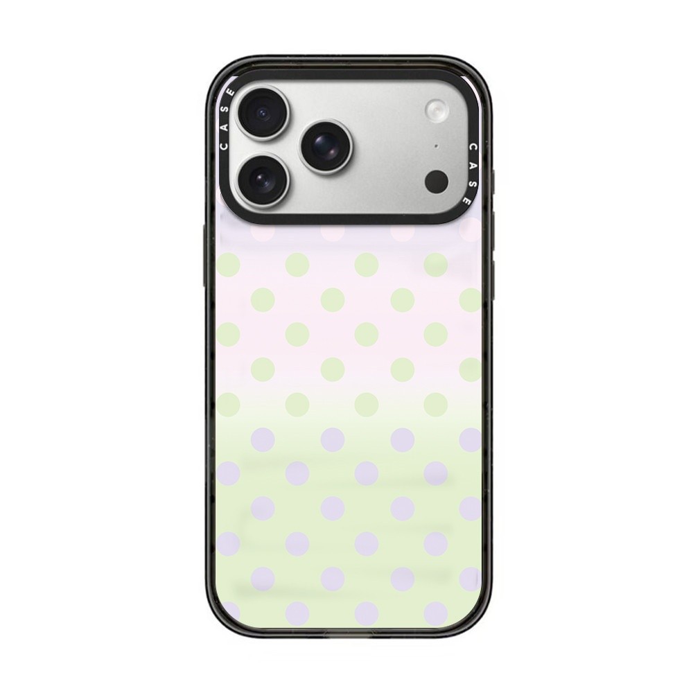Ốp điện thoại Acrylic hình chấm bi chuyển màu từ tính cho iPhone 17 Pro Max 17 Air 16 Plus 15 14 13 12 Vỏ bảo vệ chống sốc