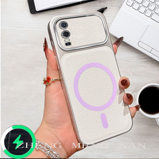 Thích hợp cho Vivo Y76 5G Vivo Y76S Vivo Y77 5G Vivo Y77E 5G VIVO Y72 5G Vỏ điện thoại TPU mềm bằng da mới 0054