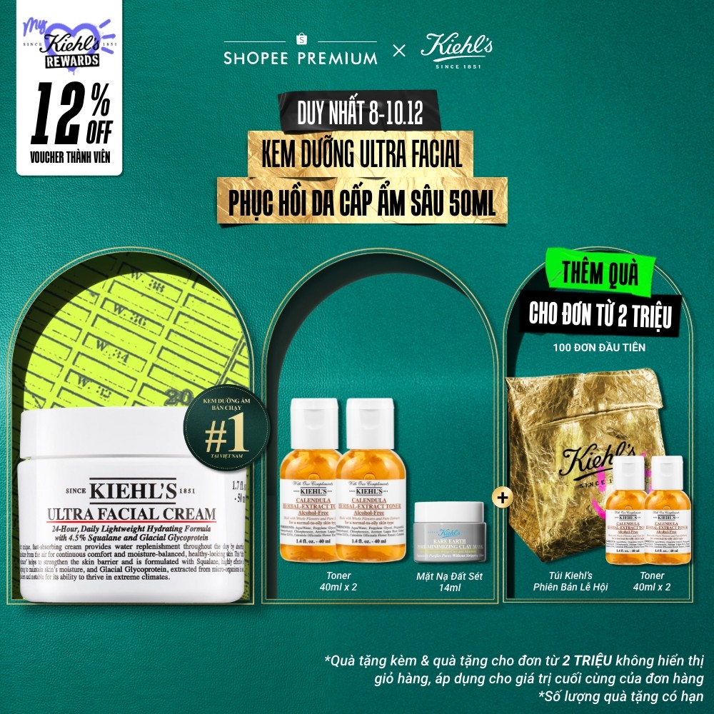 Kem dưỡng ẩm Kiehl's Ultra Facial Cream 50ml