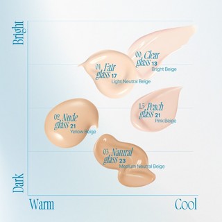 Phấn Nước FWEE Cushion Glass Original Hiệu Ứng Glass Skin Rõ Nét, Da Bóng Khỏe, Lâu Xuống Tông 5 Màu 13g