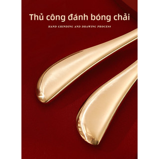 Cây Gõ Mặt Massage Đồng Thau Vàng - Giảm Phù Mặt, Thư Giãn Da - Dụng Cụ Chăm Sóc Da Tại Nhà