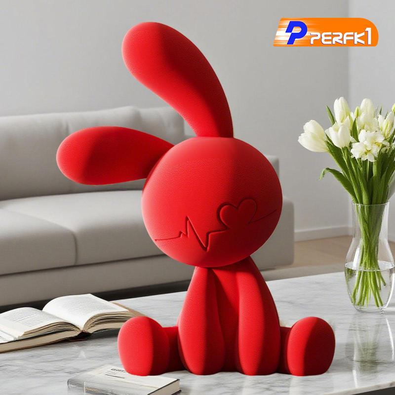 Tượng Thỏ, Sưu Tập Dễ Thương Sáng Tạo Để Bàn Trang Trí Động Vật Trang Trí Cho Doanh Nghiệp Phòng Ăn Văn Phòng, Phòng Ngủ Tivi Đứng