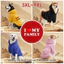 Áo Hoodie cho chó lớn 3XL-9XL, tôi yêu bố in hình, phong cách chui đầu, Có 6 màu, Vải mềm, Thoải mái, thoáng khí, ấm áp, có thể giặt được, Thích hợp cho tất cả các giống chó lớn