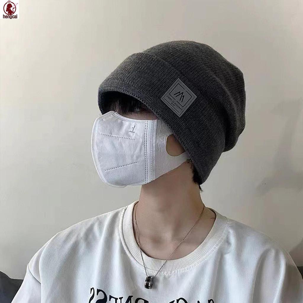 Mũ Beanie Dệt Kim Vintage Hip Hop Co Giãn, Thoải Mái Cho Mùa Đông