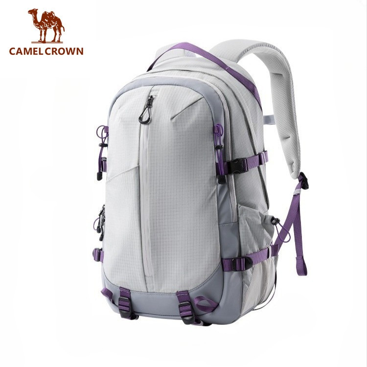 CAMEL CROWN Dung Tích Lớn Đi Công Sở Du Lịch Ba Lô Laptop 21L Đi Bộ Đường Dài Daypack