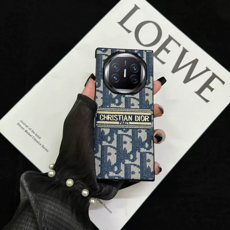 Ốp Lưng Cho Huawei MATE X3 X5 X6 X7 Retro Độc Đáo Thêu Thủ Công Gấp Mặt Sau Vỏ Điện Thoại Cho Huawei MATE X7 Vỏ Điện Thoại Di Động
