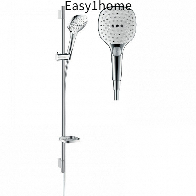 Vòi sen treo tường Hansgrohe 26621400 /26633400 Raindance Select E 120 có vòi sen cầm tay và giá