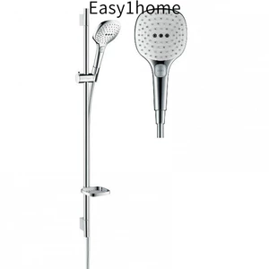 Vòi sen treo tường Hansgrohe 26621400 /26633400 Raindance Select E 120 có vòi sen cầm tay và giá