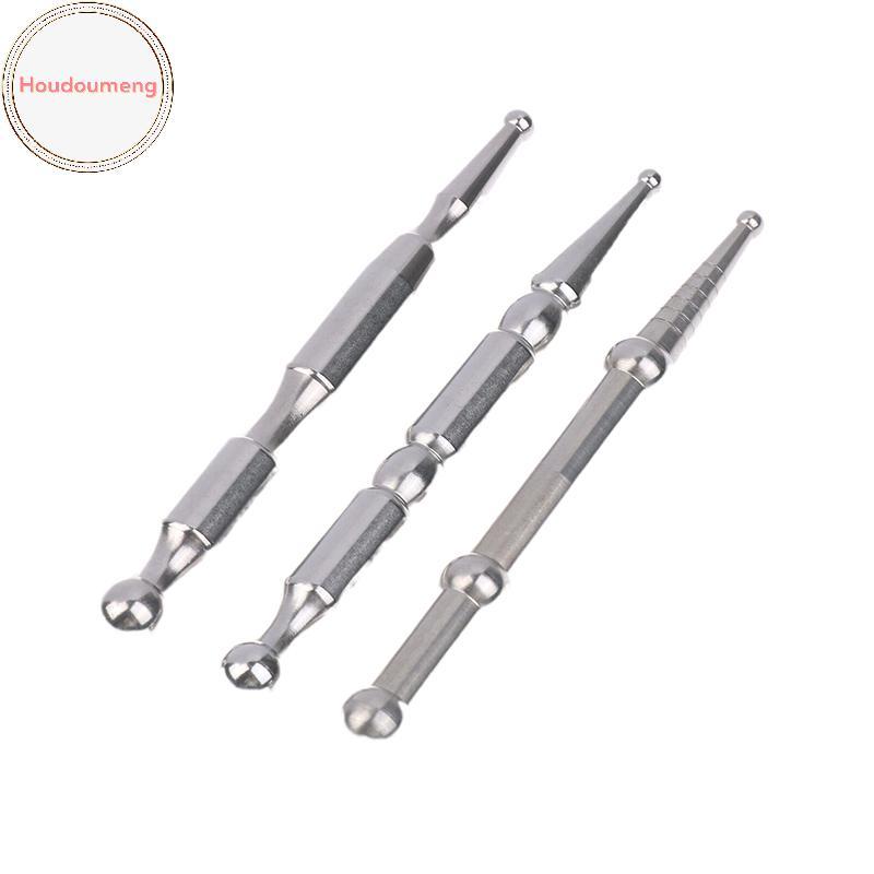 Houdou 1 Cái Bút Châm Cứu, Dụng Cụ Phản Quang Mặt Thép Không Gỉ, Dụng Cụ Mát Xa Điểm Kích Hoạt, Dụng Cụ Massage Khăn Giấy Sâu VN