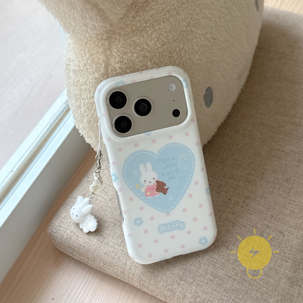 Phone Case For iPhone 17 Pro Max 16 15 TPU Chain Aesthetic Korean Cute
