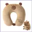 Gối Du Lịch Cho Máy Bay 2 Trong 1 Capybara Sang Trọng Hỗ Trợ Ngủ Đệm Hình Chữ U Hỗ Trợ Cổ Du Lịch mueadsyvn