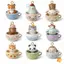Phim Hoạt Hình Cốc Trà Động Vật Mặt Dây Chuyền Nelace 3D Bộ Trang Sức Cho Nữ Ngày Lễ Trang Phục Sự Kiện Mới