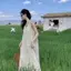 Váy Vest rỗng kiểu cổ điển mùa hè dành cho nữ Váy dệt kim dáng rộng