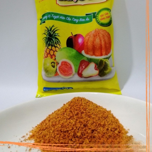 Muối Sấy Ngọc Yến 100g Chấm Hoa Quả - Đặc sản Đồng Tháp Chính Hãng - chay mặn đều dùng được