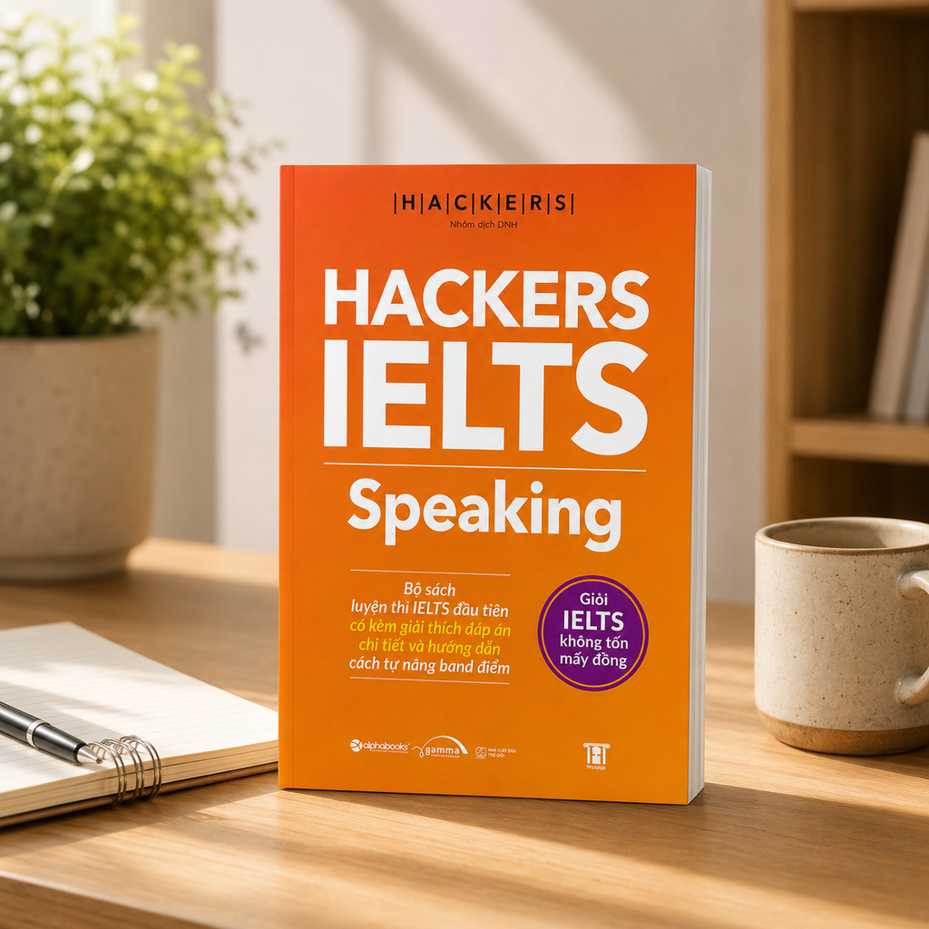 Sách - Hackers IELTS Speaking (Kèm lời giải và đáp án chi tiết) (Gamma Books)