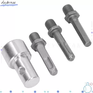 Bộ chuyển đổi Auger DAYBREAK, Đầu nối máy khoan Auger sân vườn đa năng, bền bỉ Dễ dàng xử lý Đầu nối máy khoan cầm tay bằng thép Carbon bạc trong vườn