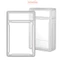 Thẻ phân loại ITRUMPET PSA, Hộp đựng thẻ sưu tập 35PT chắc chắn trong suốt, Bảo vệ tia cực tím bền chất lượng cao Hộp bảo vệ thẻ giao dịch có thể tháo rời Màn hình lưu trữ