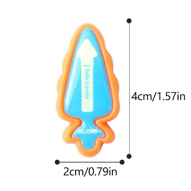 CANAMEK Hướng dẫn hỗ trợ đỗ xe căn chỉnh bánh xe ô tô Bút đánh dấu phản quang cho vị trí nhà để xe ban đêm trong suốt CSF