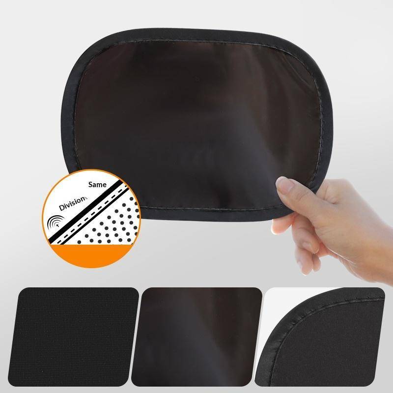 CANAMEK Tấm Che Nắng Cửa Sổ Ô Tô Mini Phim Tĩnh Điện Không Dấu Vết Tia UV Áo Cho Bên Cửa Sổ Mùa Hè Chống Nắng CSF