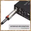 1 / 4 TRS 6.35mm Nữ sang 3Pin XLR Nam Bộ Chuyển Đổi Vỏ Kim Loại Bộ Chuyển Đổi Chiếu Sáng Âm Thanh Cho Sân Khấu Và Sân Khấu