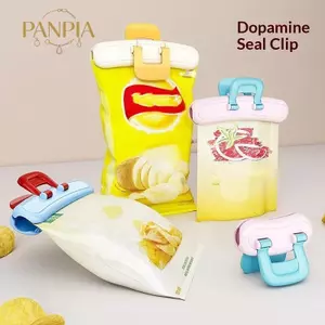 PNPIA- Sna Pa Niêm Phong Kẹp Tay Cầm Có Thể Gập Lại Túi Đựng Thực Phẩm Có Thể Thu Hồi Không Khí Kiểm Soát Độ Ẩm Bảo Quản Nhà Bếp