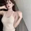 Kích thước lớn mùa hè Slim-fit Hot Girl Cổ chữ U không tay Modal Dây đeo bên trong nữ