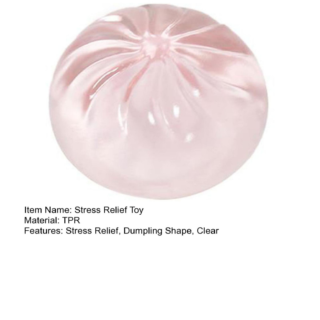 < Pluscloth > Đồ chơi bóp bánh bao giảm căng thẳng Bun hấp Mini trong suốt Bóng Fidget co giãn mềm Đồ chơi giảm căng thẳng giác quan ủng hộ bữa tiệc cho trẻ em Người lớn Đồ chơi căng thẳng bánh bao
