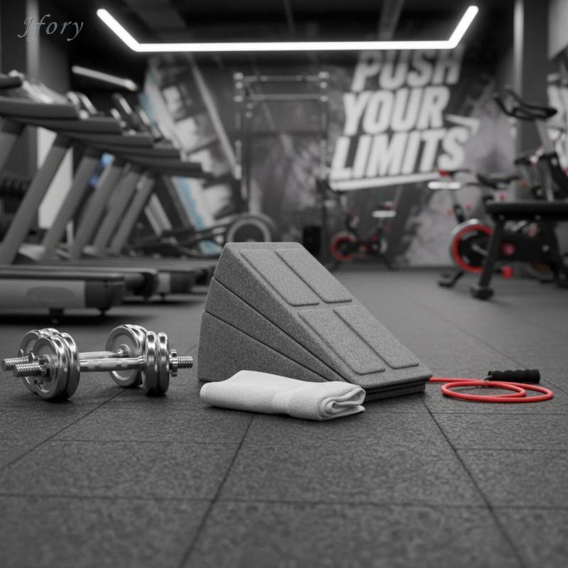 Jfory EPP Bàn chân Yoga có thể điều chỉnh Bài tập chống trượt Bảng nghiêng nêm cho phòng tập thể dục tại nhà Trị liệu và phục hồi vật lý