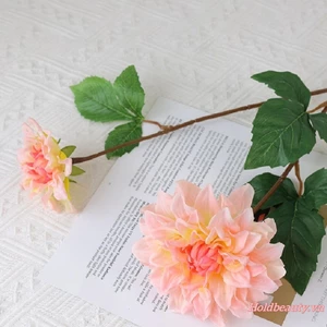 1 Hoa Giả Có Thân Cây Hoa Dahlia Nhân Tạo Tự Nhiên Thực Tế Cho Bình Gia Đình Hiên Nhà Sân Vườn Và Hơn Thế nữa