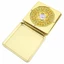 NICOLOO La Bàn, Vuông Flip Cover Luo Jing Nhạc Cụ, Trang Trí Thủ Công Hợp Kim Vàng Di Động Phong Thủy La Bàn Trang Trí Nhà Cửa