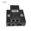 Đầu phun nguồn DELMER POE, 24V / 48V 0.5A IEEE802.3af / tại Bộ nguồn POE, Đầu ra thiết bị POE 48V 0.5A 100Mbps Bộ chuyển đổi Ethernet POE để bàn CCTV