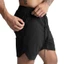 Men's Shorts Single-Layer Woven Quick-Drying Solid Color Running Fitness Sports Casual Shorts E0j4