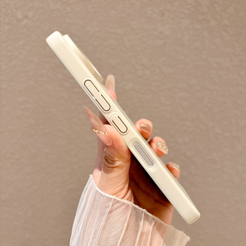 Ốp Điện Thoại Từ Tính PC Cứng Cho Honor 600 Magic 8 7 6 Pro Air Skin Feel Chống Bụi Nút Bảo Vệ Chống Rơi Vỏ Thời Trang Đơn Giản