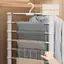 Luckyew Quần Inox Móc Treo Ma Thuật Có Thể Gập Lại Quần Ra Để Tiết Kiệm Tủ Quần Áo Không Gian Thang Móc Treo Tủ Quần Áo Người Tổ Chức TQ