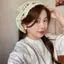 Kudosation Thời Trang Dệt Kim Khăn Trùm Đầu Mũ Pháp Phong Cách Mục Vụ Tam Giác Handmade Móc Khăn Retro Hoa Khăn Trùm Đầu Đẹp