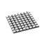 JCSYFAC WS2812 Bảng điều khiển LED RGB 64Bit Bảng ma trận DIY Hiển thị ánh sáng lập trình đầy đủ màu sắc cho nghệ thuật và sự kiện treo tường sáng tạo Mới