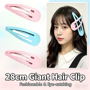 Kẹp Tóc Khổng Lồ 28cm Mới: Kẹp Tóc BB Quá Khổ — Kẹp Tóc Lớn Thời Trang Cho Nữ