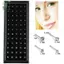 60X Pha Lê Kim Cương Giả Mũi Nhẫn Xương Thép Không Gỉ Trang Sức Xuyên Cơ Thể