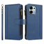 Ví Dây Kéo Ốp Lưng Điện Thoại Huawei P80 Ultra P70 P60 Art P50 Mate 70 Pro Plus Nova Y73 Khe Cắm Thẻ Da Sang Trọng Túi Điện Thoại Flip Cover