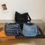 GC2 Túi đeo vai denim mới Túi đi lại dung tích lớn Túi xách nữ thời trang và đa năng CG2