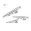 Maybest 50 Chiếc Mini Cá Sấu Kẹp Mini Bạc Kim Loại Cá Sấu Kẹp 28mm 35mm 45mm Để Kiểm Tra Điện Để Kiểm Tra Pin {VN}
