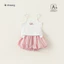 Bangxuan Mùa Hè Cho Bé Sling Phù Hợp Với Trẻ Em Bud Quần Short Phiên Bản Hàn Quốc Hai Mảnh Quần Áo Cho Bé XT14066