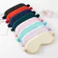 CATMALLER88 Sleep, Polyester Thoáng Khí Total Blackout Eye Cover, Dây Đeo Che Bóng Giấc Ngủ Chuyên Nghiệp Có Thể Điều Chỉnh Đa Màu Mô Phỏng Mắt Tơ Nhà