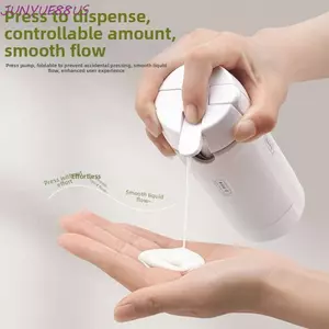 Bộ chai có thể nạp lại du lịch JUNYUE88US, Bộ chai rỗng chống rò rỉ 4 trong 1, Chai dưỡng da bơm có thể tháo rời nhẹ có thể tái sử dụng 30ml Chai dưỡng da gia đình
