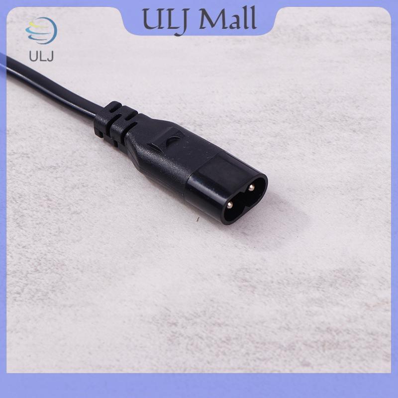 ULJ IEC 320 C8 2Pin Nam Đến 2 X C7 Nữ Y Chia Cáp Nguồn Khoảng 28CM IEC 320 C7 Đến C8 Dây Nối Dài C8 Cáp Nam Đến C7 Nữ.