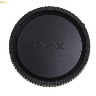 Ống kính phía sau Dusur 1pc cho NEX-3 NEX-5 Đen