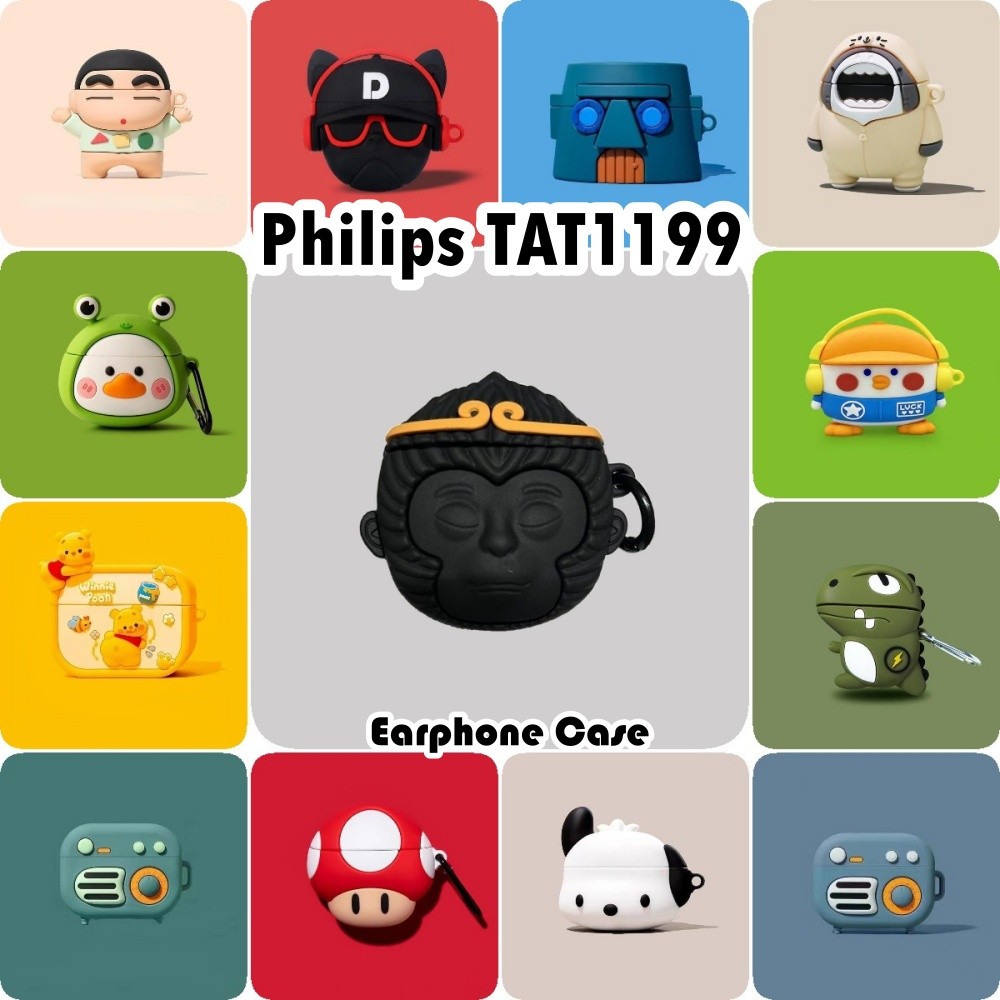 [Ngôi sao tương lai] Dành cho vỏ Philips TAT1199 Vỏ silicon mềm Vỏ tai nghe Niche Phim hoạt hình NO.2