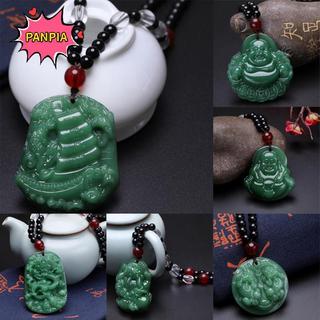 [PNPIA] Mặt Dây Chuyền Phật Xanh Nữ Bùa Hộ Mệnh Phong Cách Trung Hoa Maitreya Vòng Cổ Trang Sức Phong Cách Mới VN